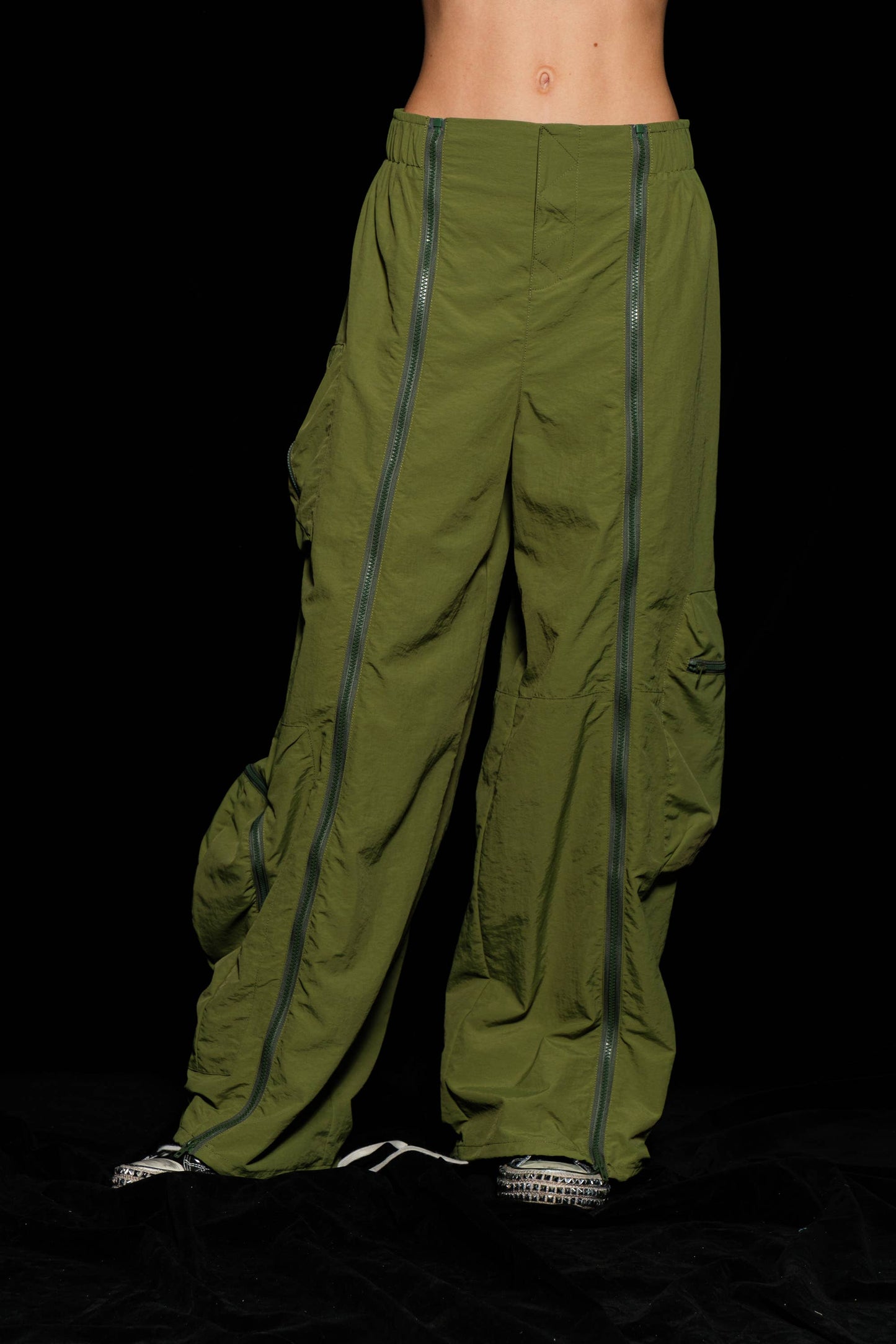 Signature 8 - Zipper Parachute Pant