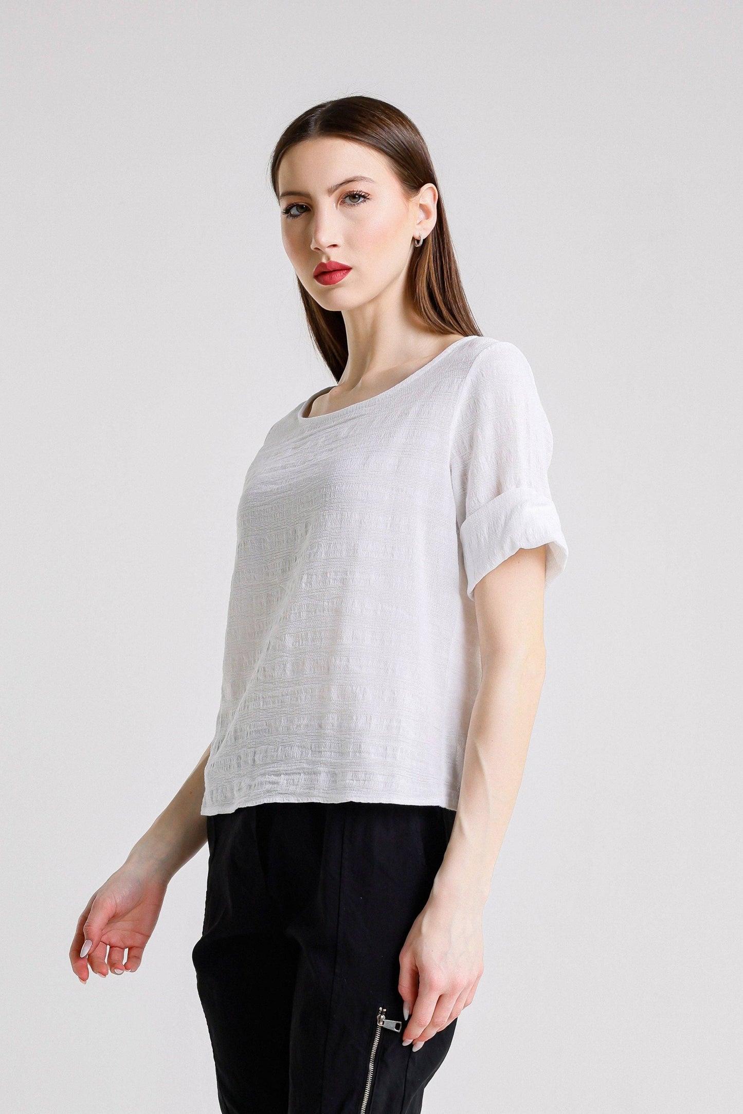 TINA Stephens - Brienne Top/ White