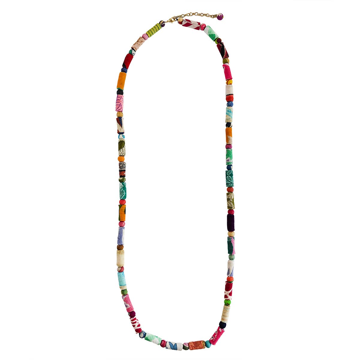 WorldFinds - Kantha Dot Dash Necklace