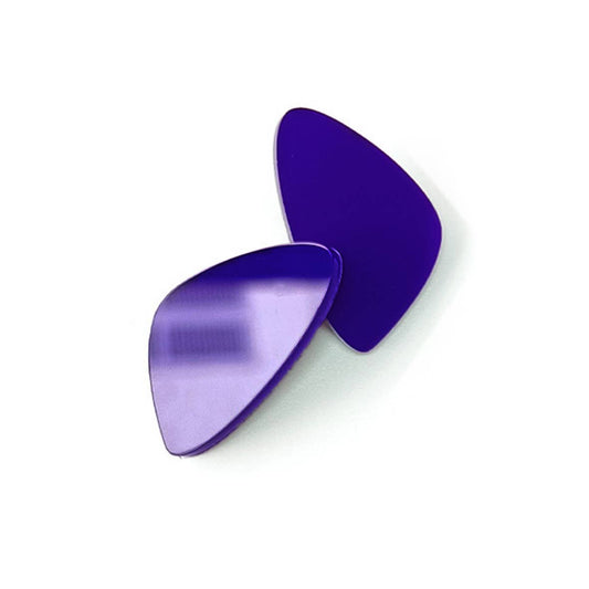 ALEX+SVET - EMILY LG stud earrings LUSH GLOW line: Dark Purple