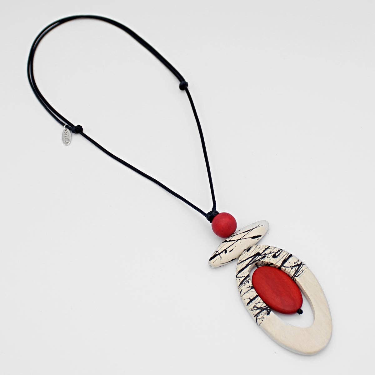 Sylca Designs - Red Kenzie Flair Pendant