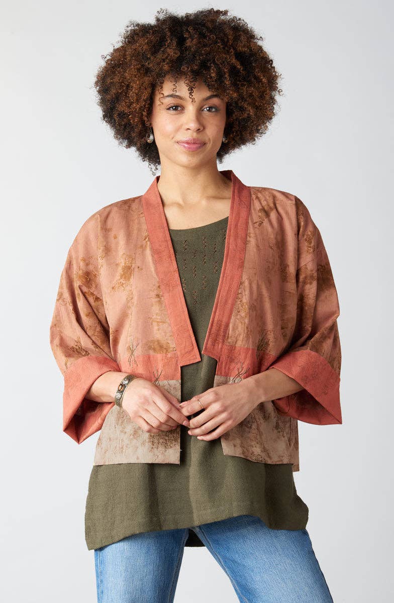 Handwork of India -  Organic Cotton Boxy Jacket