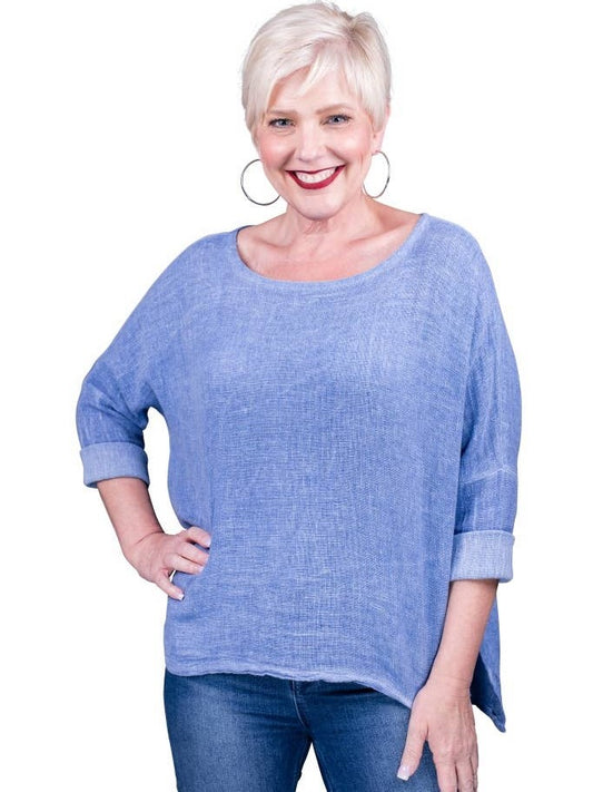 TINA Stephens - Noa Long Sleeve Raglan Top