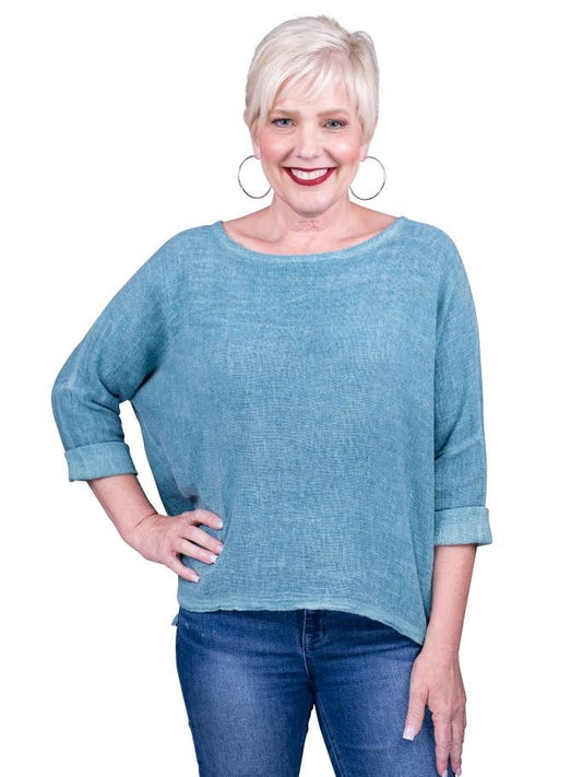 TINA Stephens- Noa Long Sleeve Raglan Top