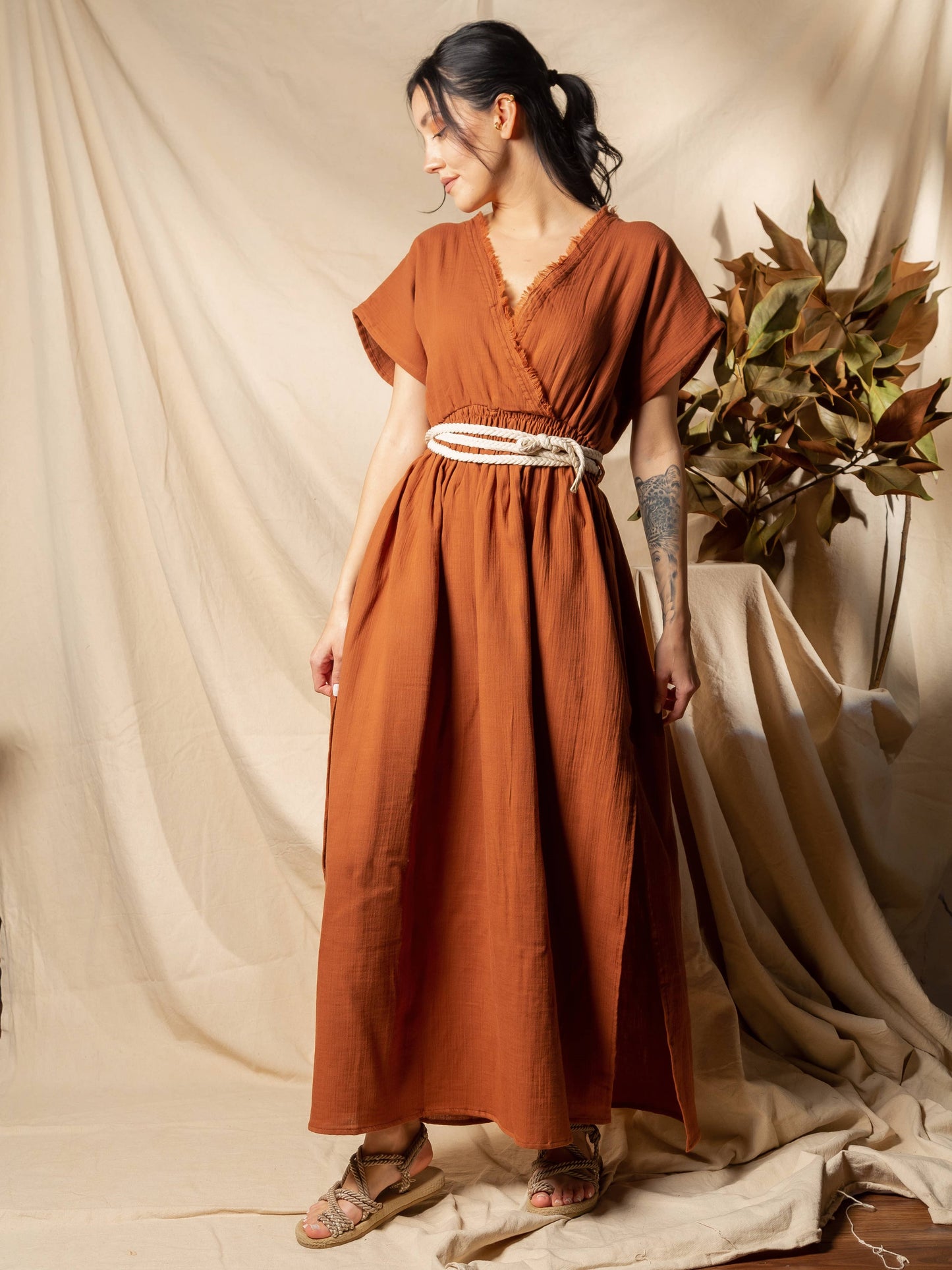 Moa - Helen Organic Muslin Dress Moa - Helen Organic Muslin Dress