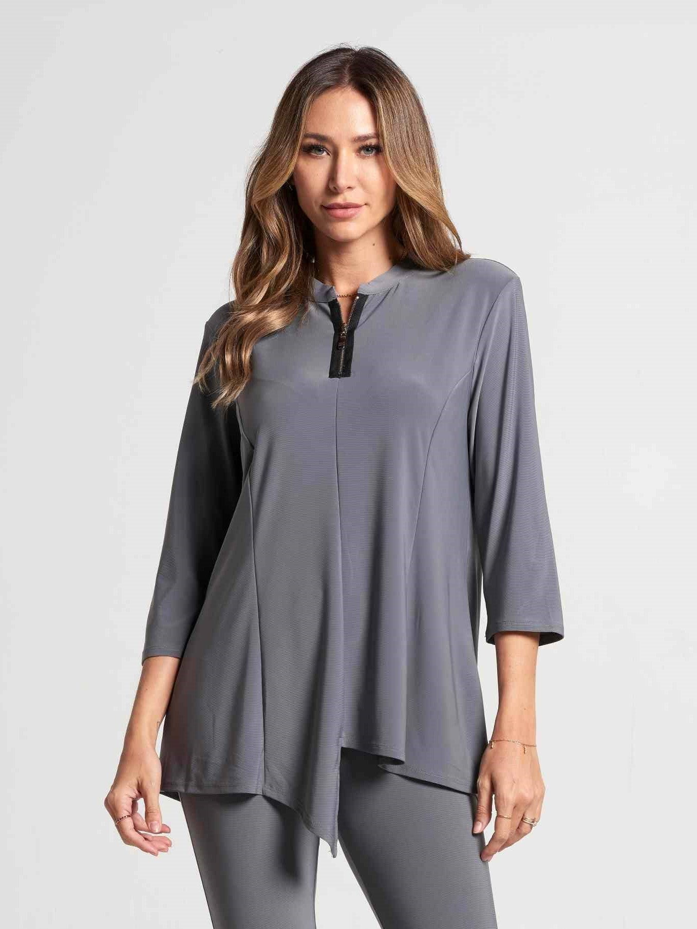 Focus by JJ - Zip Front Top