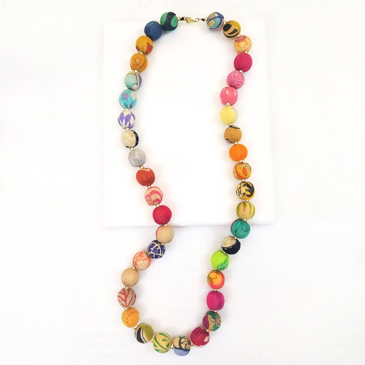 WorldFinds - Kantha Garland Necklace
