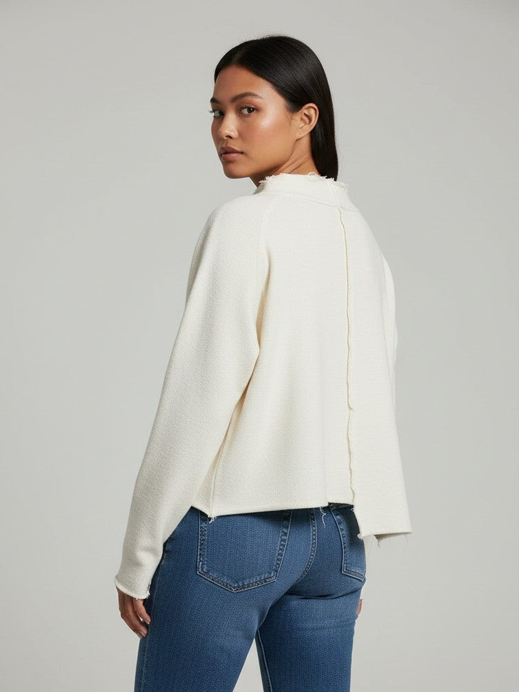 TINA Stephens - Whitney French Terry Seam Top