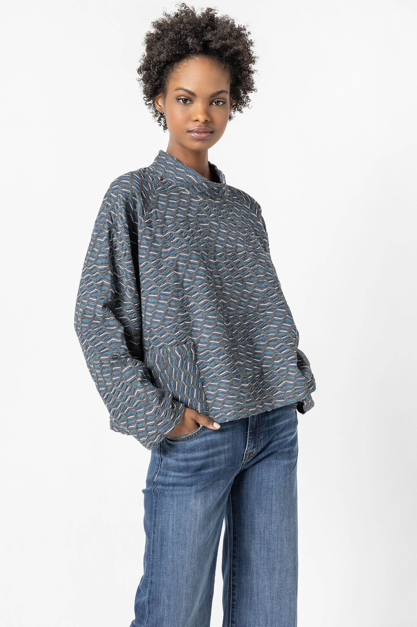 Komil - Skylar Weave Crew Top