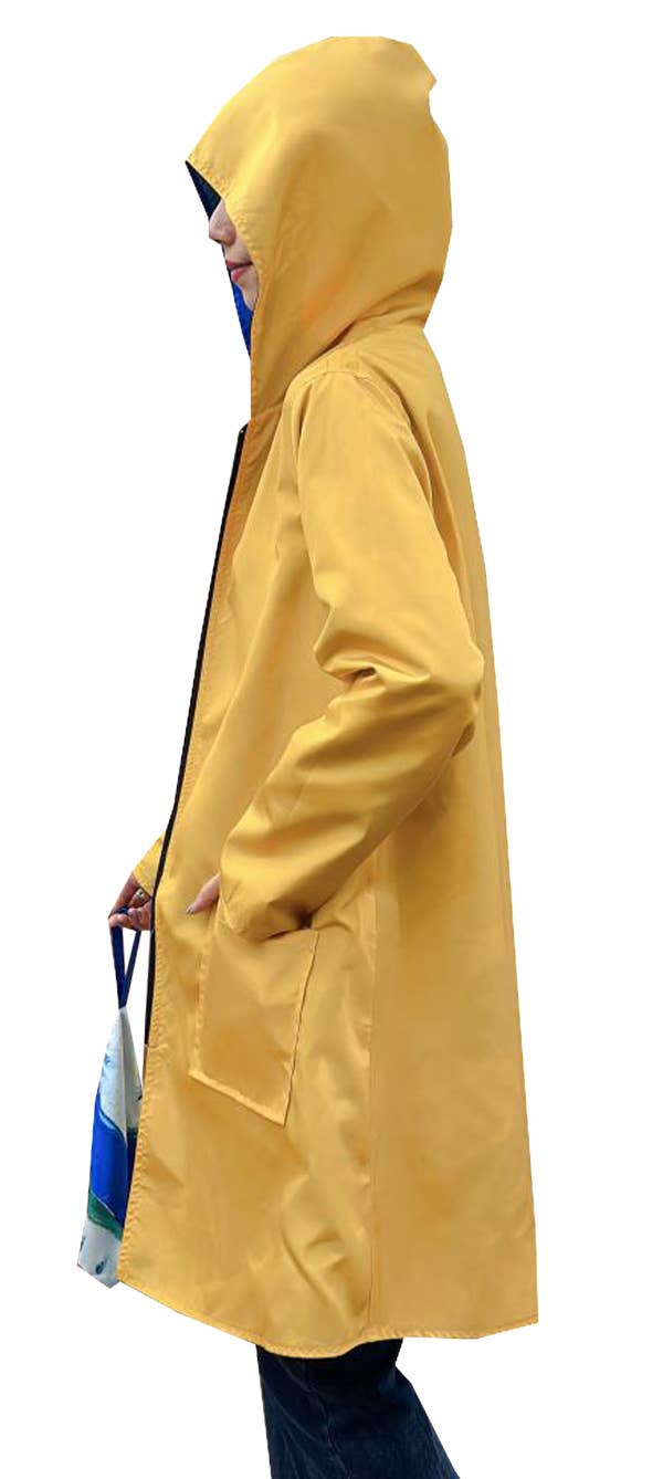 Winding River - Matisse Zipper Hooded Rain Coat: S
