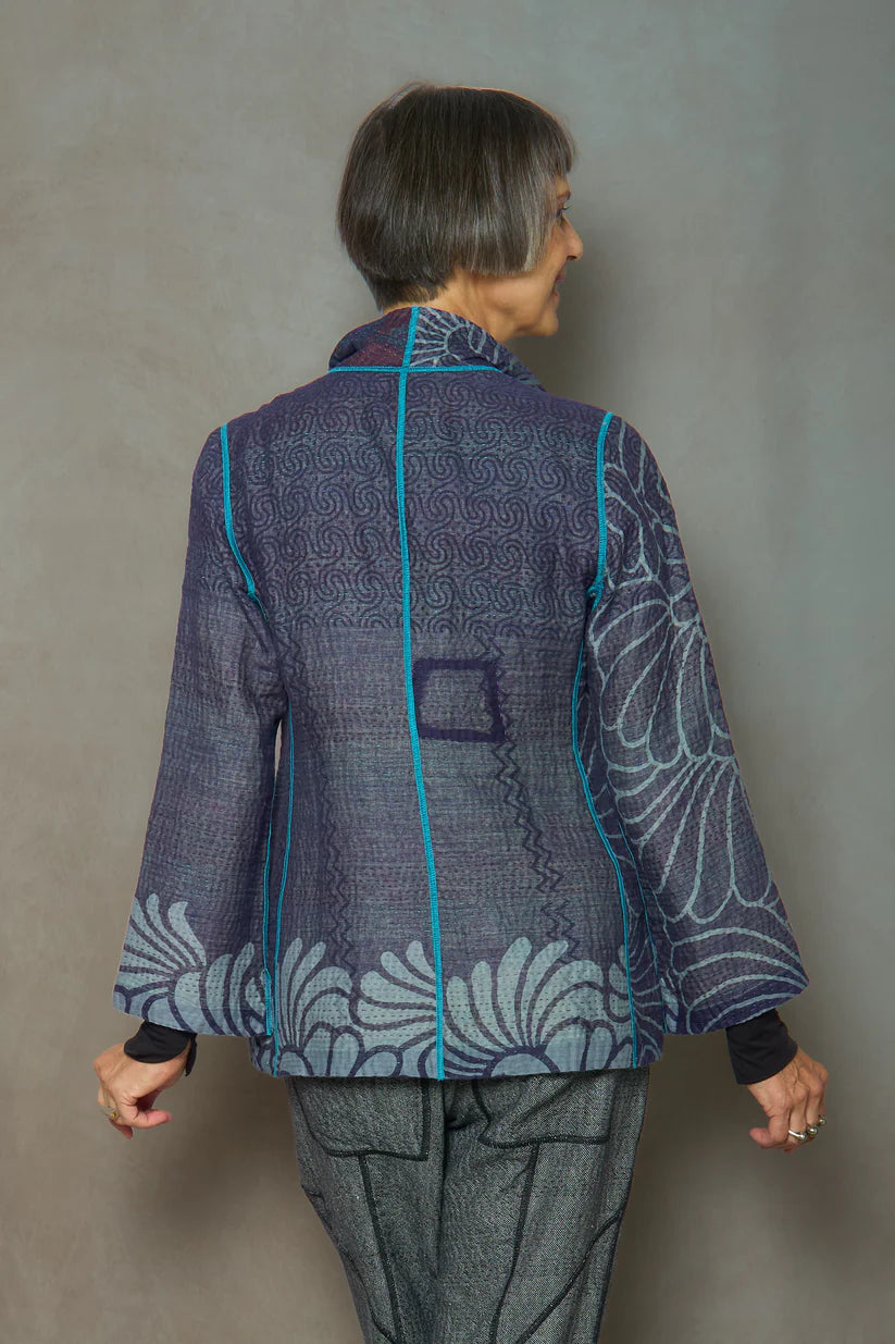 Mieko Mintz- Vintage Cotton Kantha Short Jacket