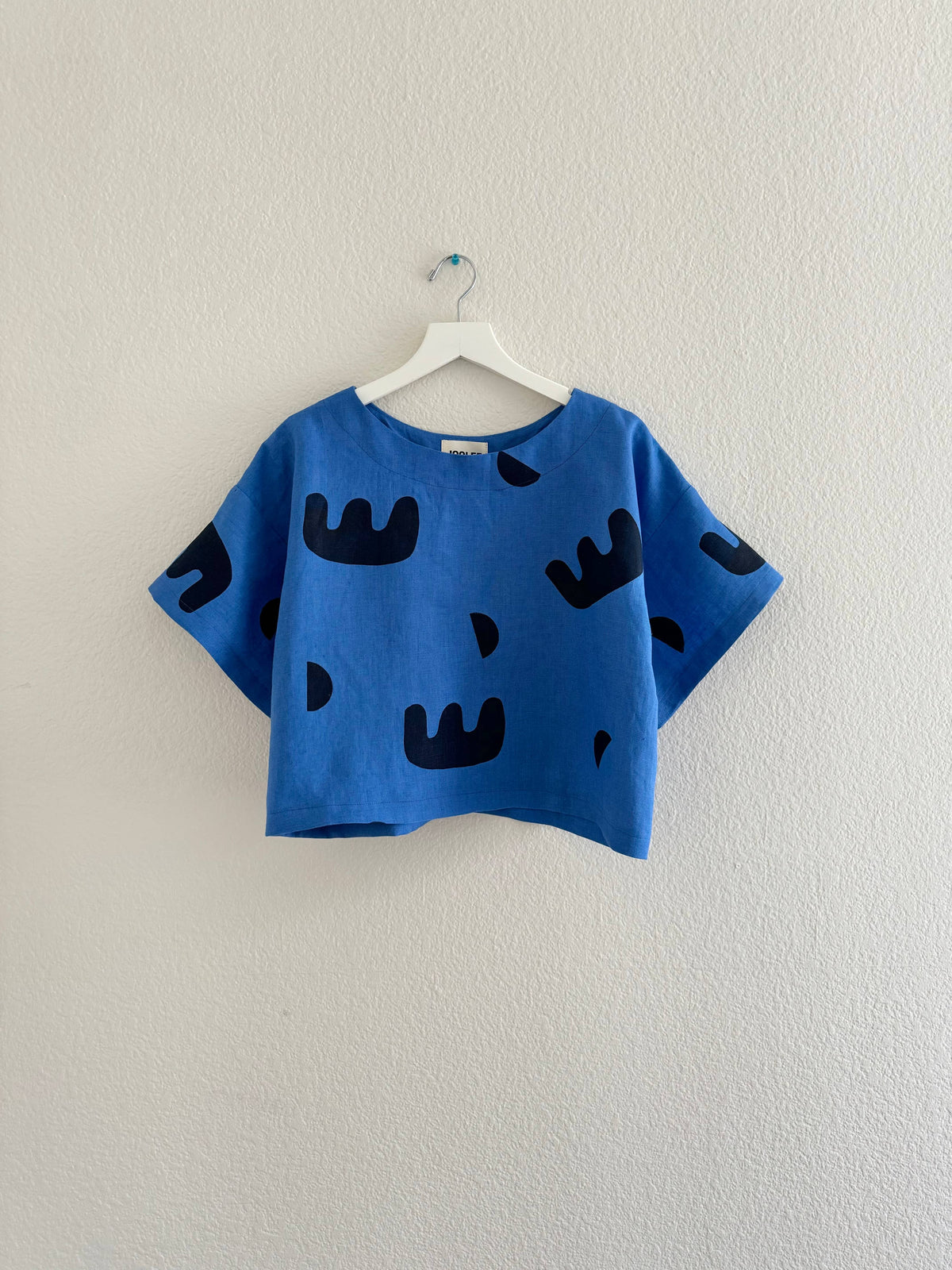 Joolee - Blue linen top 