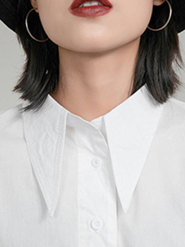 Mia Collection - the Modern Lines Asymmetrical Shirt
