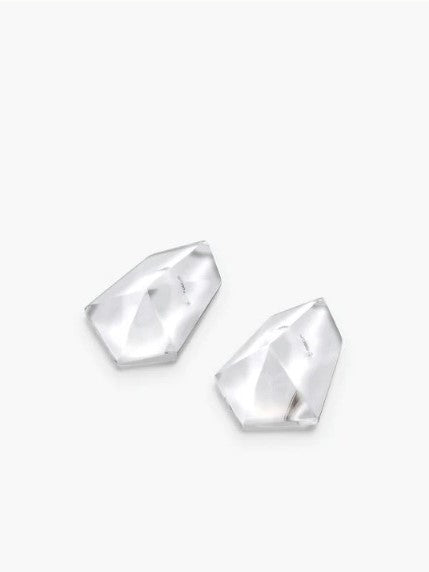 Monies- Festum Stud Earrings/Clear
