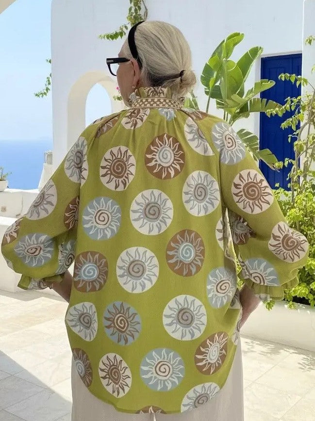 Kiik Luxe- Nine Three Zero Shirt/ Green