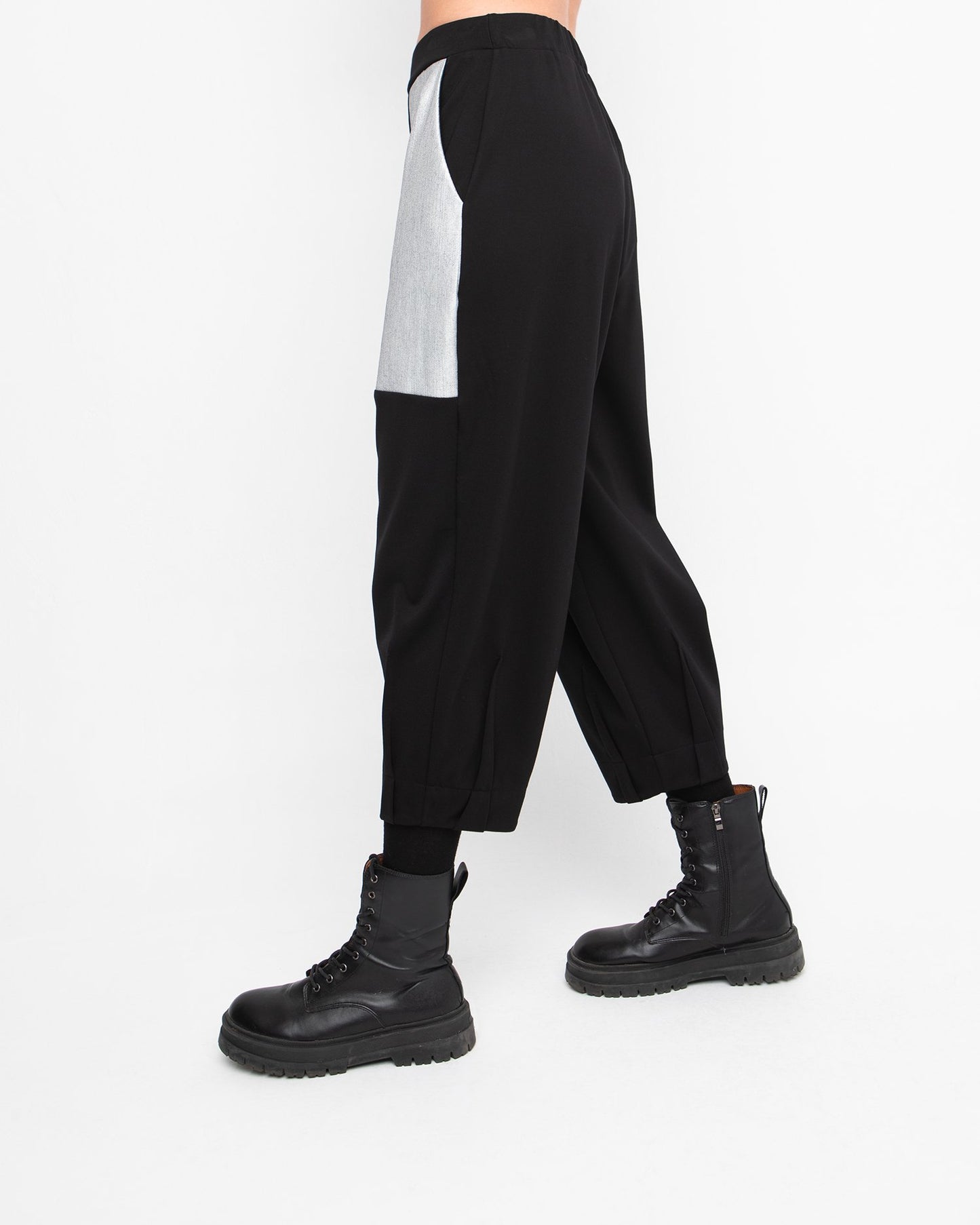 Ozai N Ku- Silver Patch Pant