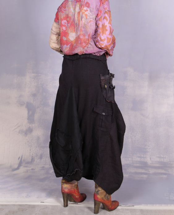 Tatiana Palnitska- ND22/ Fall Black Detail Skirt