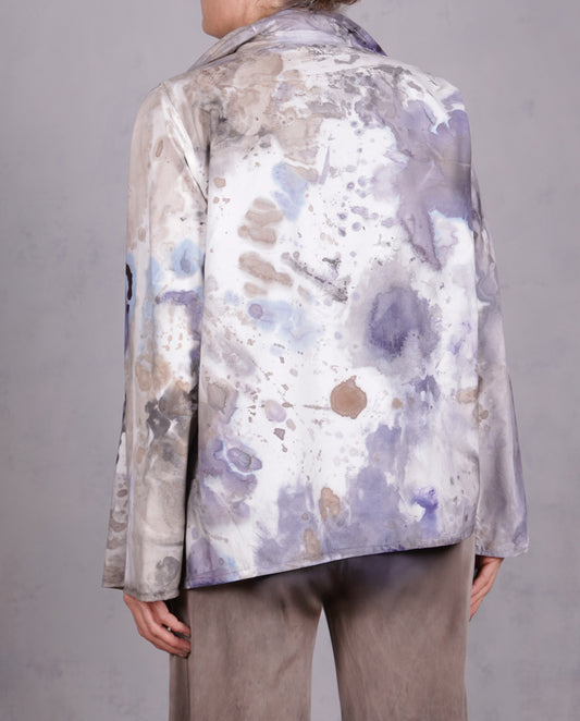 Tatiana Palnitska - Tru28/ Purple pebbles on snowy ground