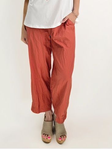 Ozai N Ku- Crinkle Cotton Pants