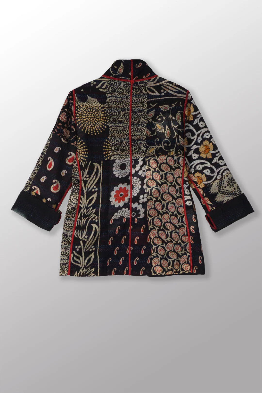 Mieko Mintz-  Patch & Circle Kantha Short JKT