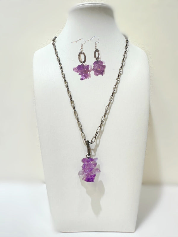 NSerena Jewelry-Amethyst Set