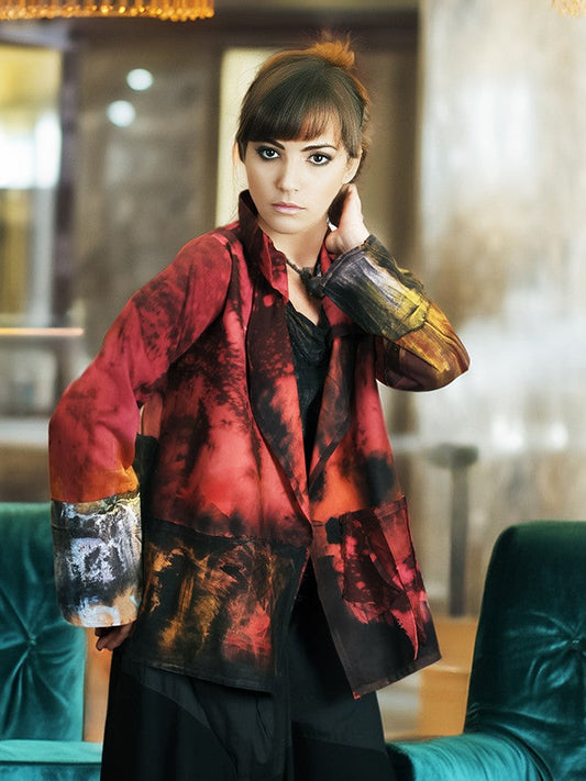 Tatiana Palnitska - Tru16/ Brushed Cotton Adobe Jacket