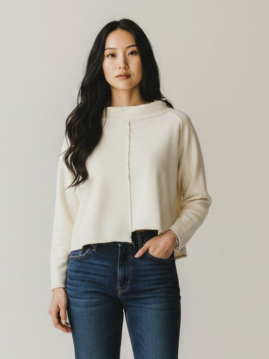 TINA Stephens - Whitney French Terry Seam Top