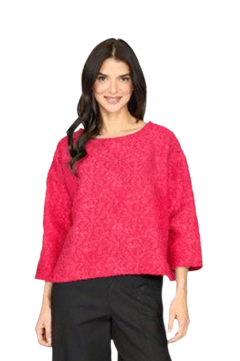 Olivia- Textured Floral Topper