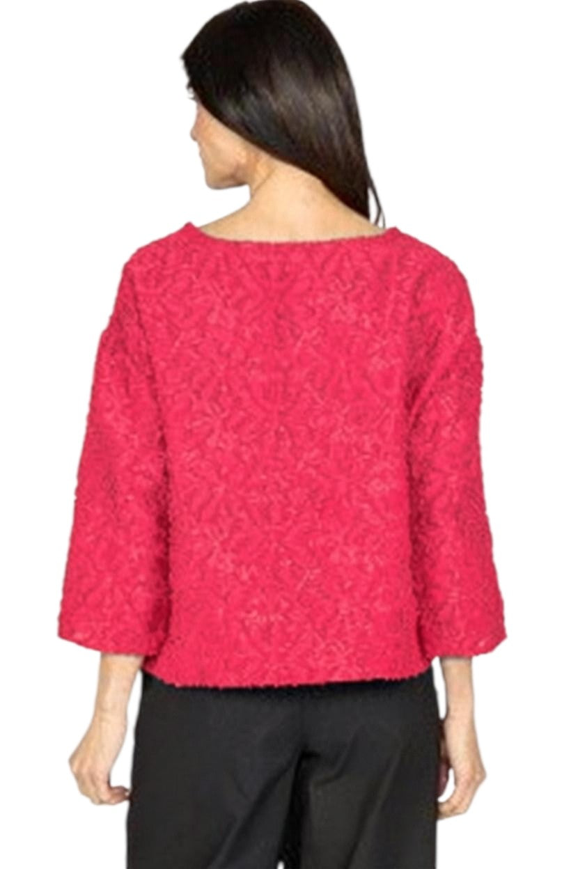 Olivia- Textured Floral Topper