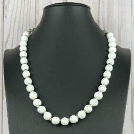 NSerena Jewelry-Czech Opaque Glass beads Necklace