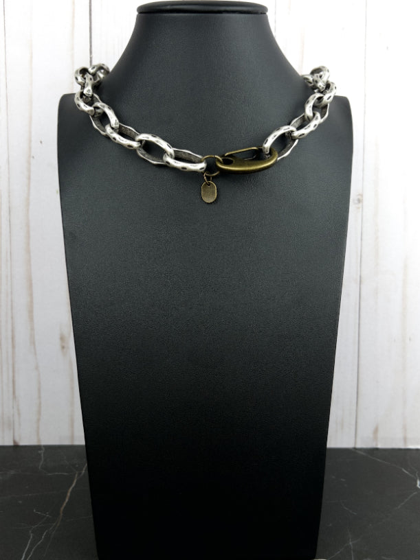 NSerena Jewelry-Chunky Chain Necklace